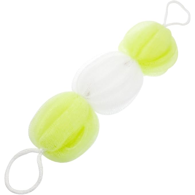 Ruilogod Nylon Braided Soft Scrubber Sponge White (id: 25c ee1 f37 a73 826 - Image 1